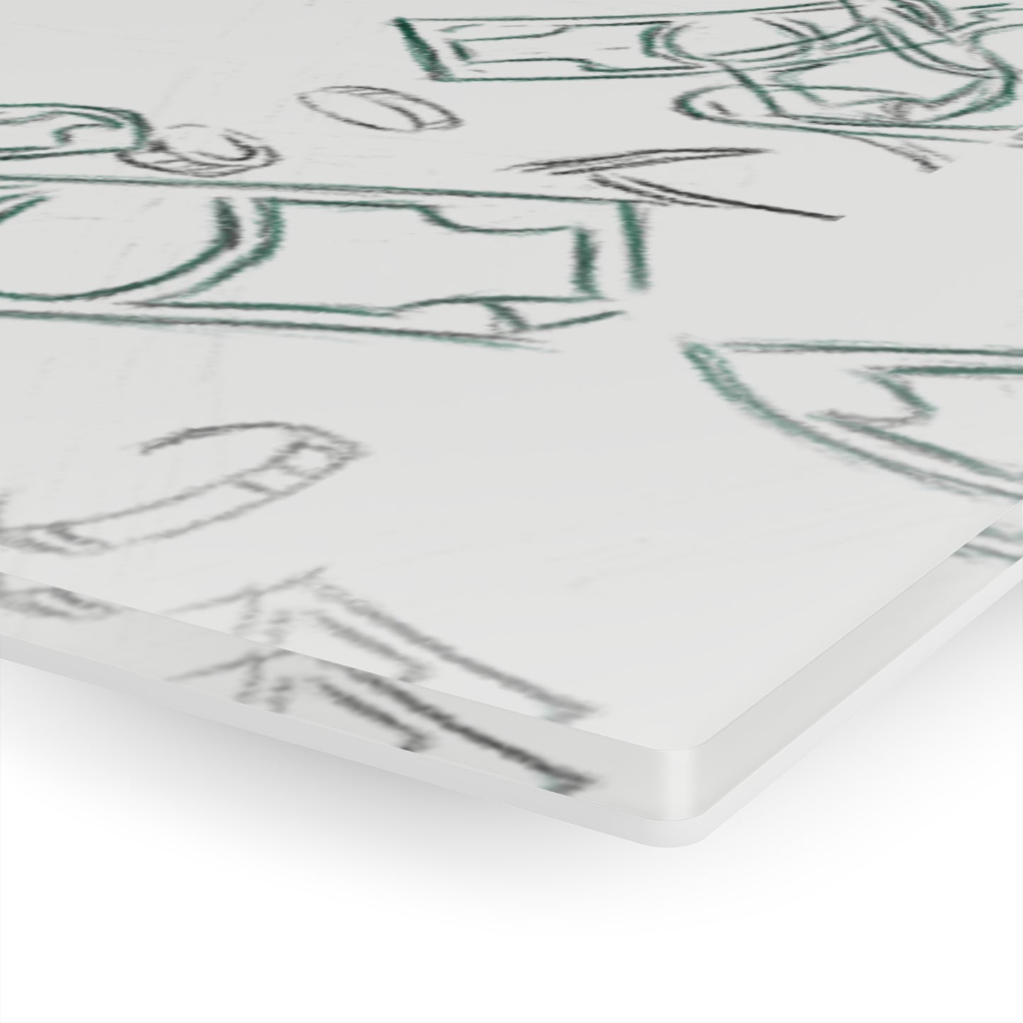 Modern Day Richie Rich Glass Canvas