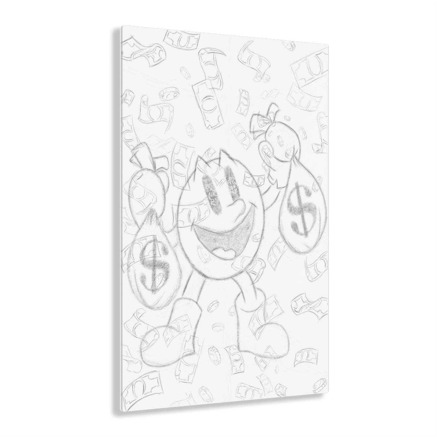 Pacman Cash Glass Canvas