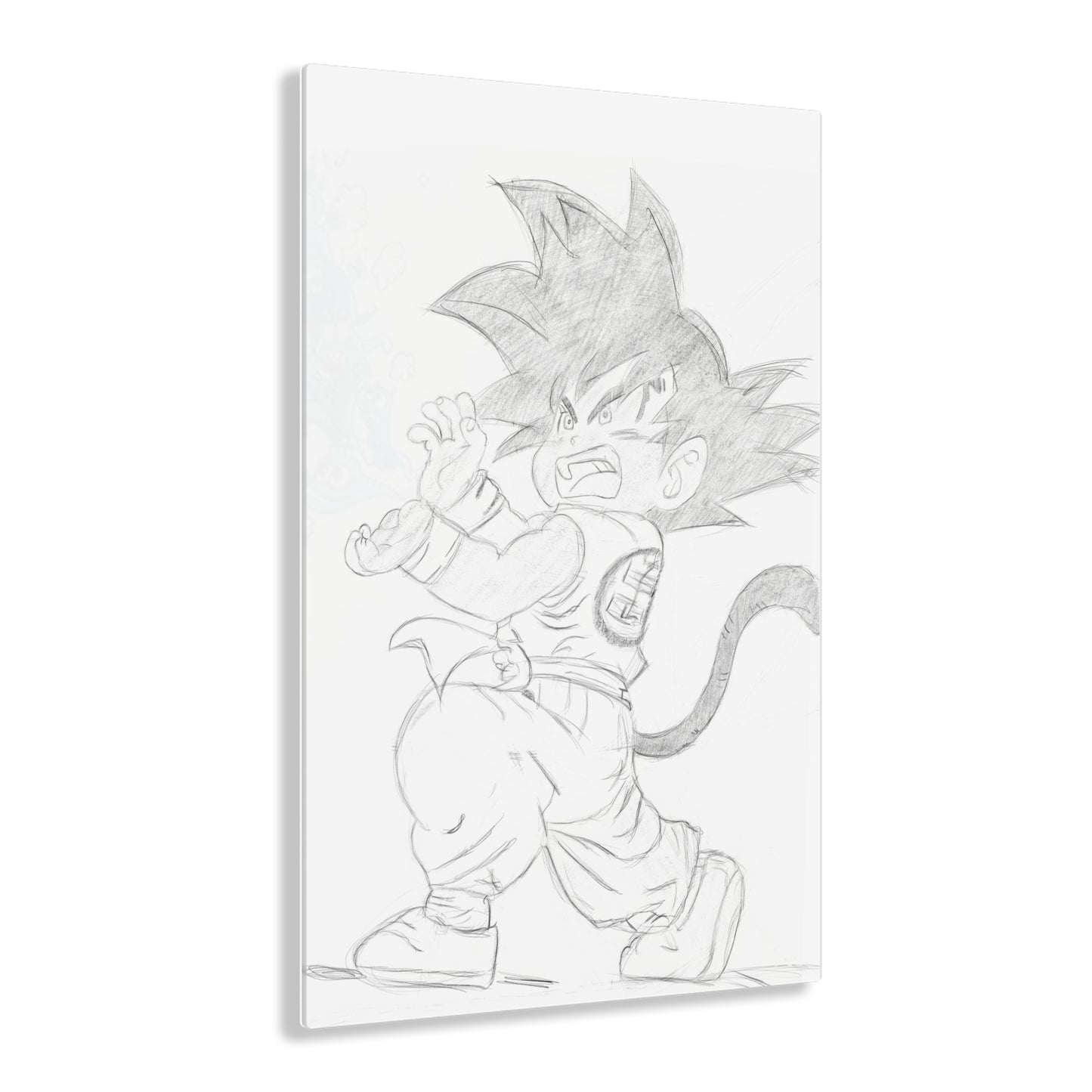 Goku Glass Canvas