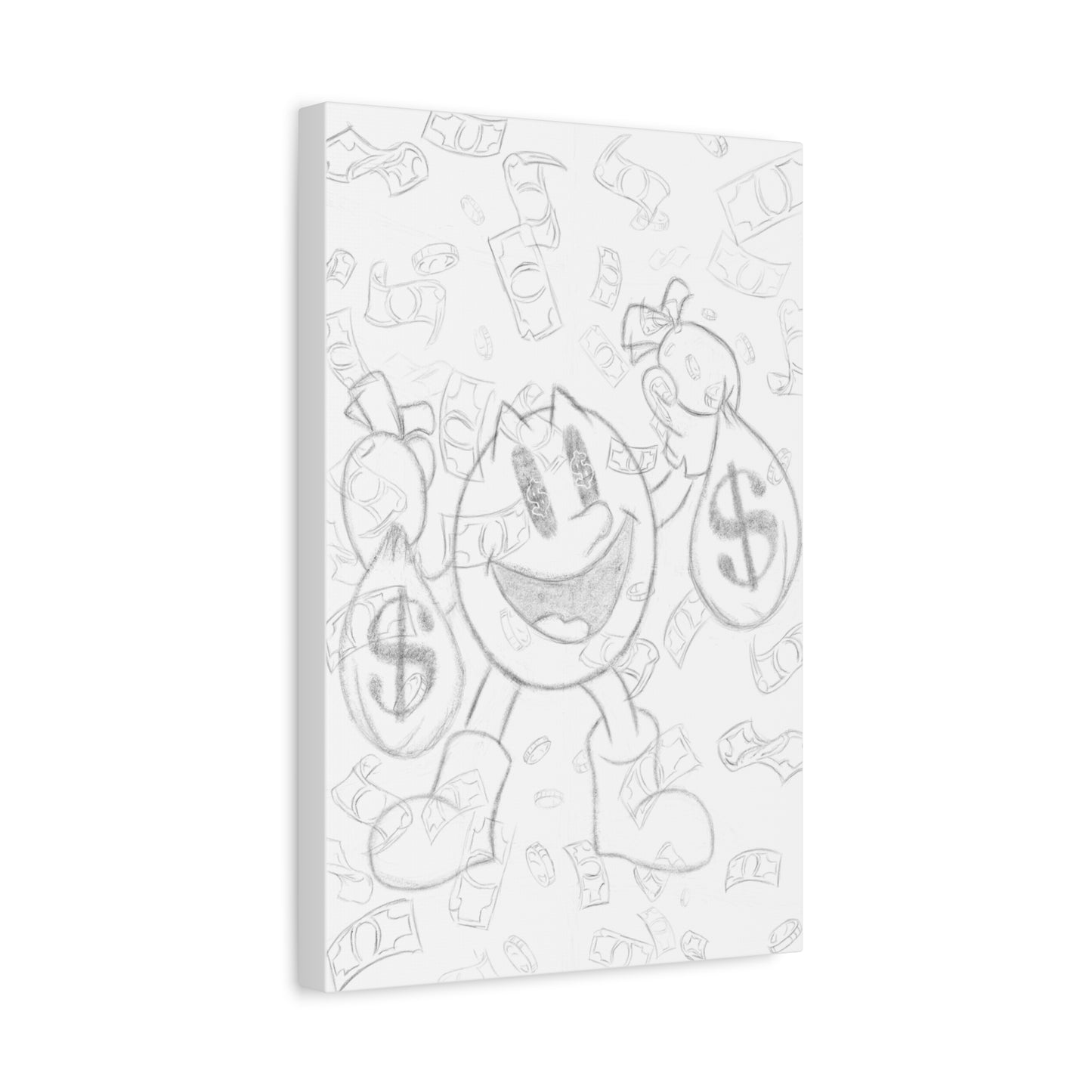 Pacman Cash Matte Canvas
