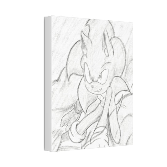 Sonic The Hedgehog Gloss Canvas