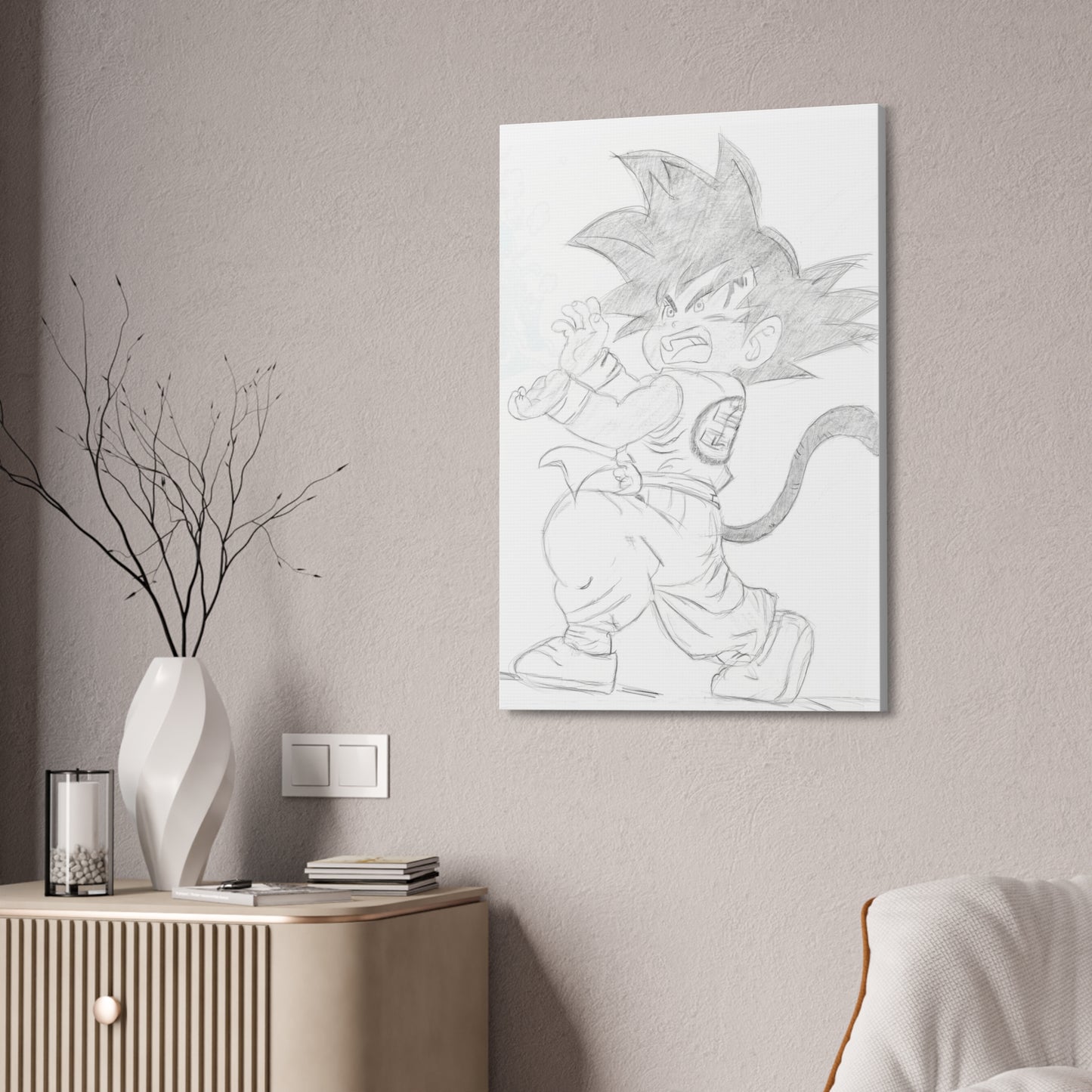Goku Gloss Canvas